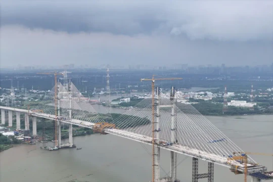 Hoàn thành thử tải cầu Bình Khánh, cao tốc Bến Lức - Long Thành tiến gần ngày thông xe Hoàn thành thử tải cầu Bình Khánh, cao tốc Bến Lức - Long Thành tiến gần ngày thông xe