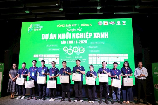 63 dự án vào Bán kết Khởi nghiệp Xanh 2025 tại TP.HCM 63 dự án vào Bán kết Khởi nghiệp Xanh 2025 tại TP.HCM