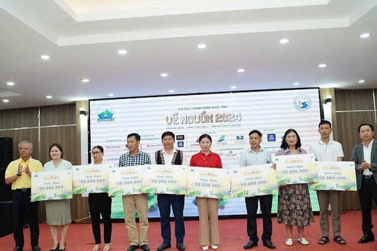 240 golfer dự Giải Golf Về nguồn 2025 240 golfer dự Giải Golf Về nguồn 2025