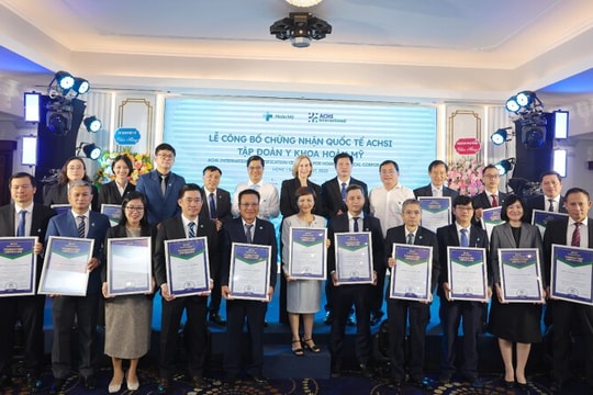 Tập đoàn y khoa Hoàn Mỹ - hệ thống y tế tư nhân đầu tiên tại Việt Nam đạt chứng nhận ACHSI Tập đoàn y khoa Hoàn Mỹ - hệ thống y tế tư nhân đầu tiên tại Việt Nam đạt chứng nhận ACHSI