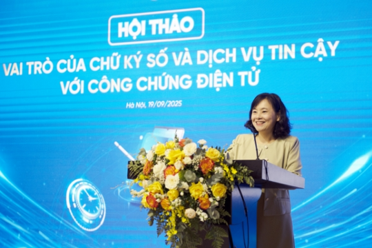 Chữ ký số trở thành nền tảng cho công chứng điện tử và chuyển đổi số quốc gia Chữ ký số trở thành nền tảng cho công chứng điện tử và chuyển đổi số quốc gia