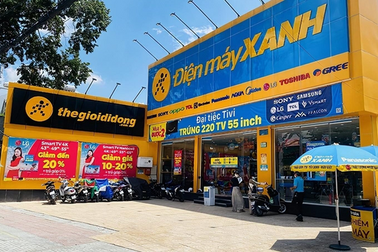 Thế Giới Di Động thu gần 100.000 tỷ đồng doanh thu sau 8 tháng Thế Giới Di Động thu gần 100.000 tỷ đồng doanh thu sau 8 tháng