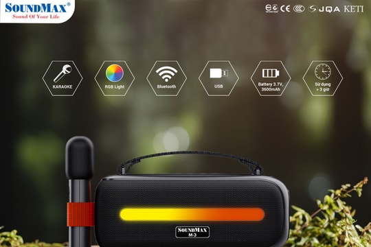 SoundMax M-3: Giảng dạy hết ý, giải trí mê ly SoundMax M-3: Giảng dạy hết ý, giải trí mê ly