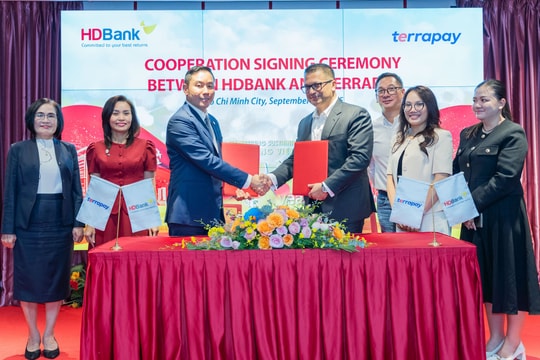 HDBank hợp tác TerraPay mở rộng dịch vụ kiều hối toàn cầu HDBank hợp tác TerraPay mở rộng dịch vụ kiều hối toàn cầu