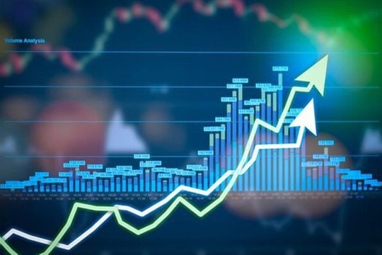 Dòng tiền đổ vào cổ phiếu ngân hàng, VN-Index xanh trở lại Dòng tiền đổ vào cổ phiếu ngân hàng, VN-Index xanh trở lại