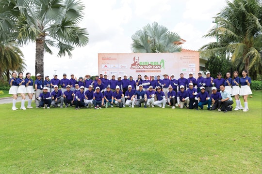 Giải golf Tạp chí Doanh Nhân Sài Gòn tranh Cúp Lương Văn Can: Ươm mầm thế hệ doanh nhân tương lai