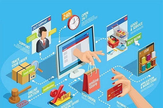Thương mại điện tử bứt phá, tăng trưởng vượt xa dự báo Thương mại điện tử bứt phá, tăng trưởng vượt xa dự báo