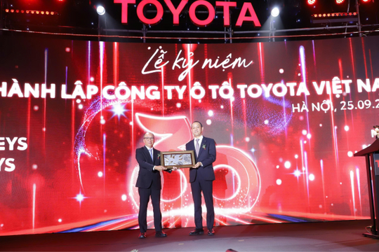 Những dấu ấn làm nên hành trình 30 năm rực rỡ của Toyota Việt Nam Những dấu ấn làm nên hành trình 30 năm rực rỡ của Toyota Việt Nam