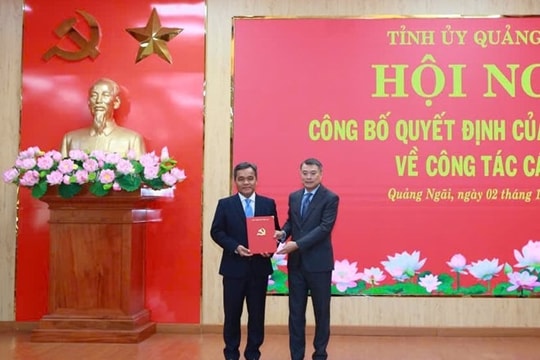 Ông Hồ Văn Niên làm Bí thư Tỉnh ủy Quảng Ngãi Ông Hồ Văn Niên làm Bí thư Tỉnh ủy Quảng Ngãi