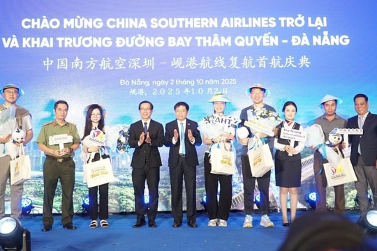 Khôi phục đường bay thẳng Thâm Quyến - Đà Nẵng sau hơn 5 năm