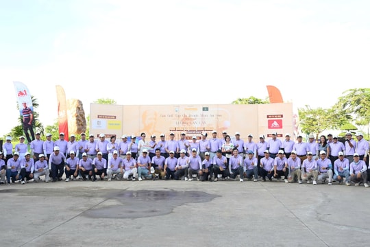 Gần 160 golfer khai mạc Giải golf Tạp chí Doanh Nhân Sài Gòn - Tranh cúp Lương Văn Can