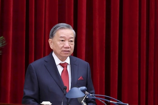 Toàn văn phát biểu của Tổng Bí thư Tô Lâm tại Phiên khai mạc Hội nghị Trung ương thứ 13 Toàn văn phát biểu của Tổng Bí thư Tô Lâm tại Phiên khai mạc Hội nghị Trung ương thứ 13