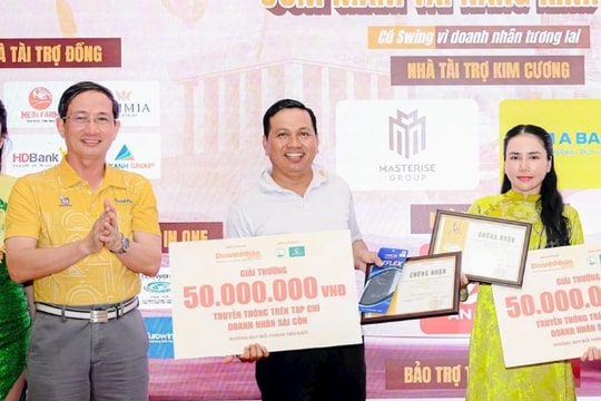 Golfer Phạm Thành Giang trở thành chủ nhân giải Longest Drive - “Sức mạnh”