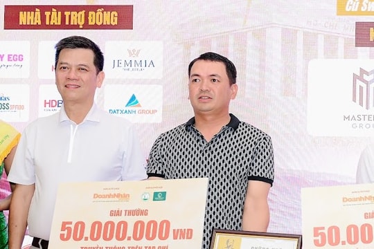 Golfer Đinh Ngọc Út chủ nhân giải “Chính đạo” tại giải golf  Lương Văn Can năm 2025 Golfer Đinh Ngọc Út chủ nhân giải “Chính đạo” tại giải golf  Lương Văn Can năm 2025
