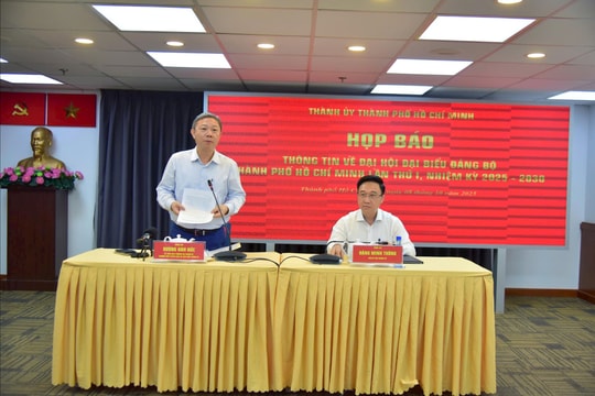 Đại hội Đảng bộ TP.HCM lần thứ I: Xác lập 5 nhiệm vụ trọng tâm của Thành phố