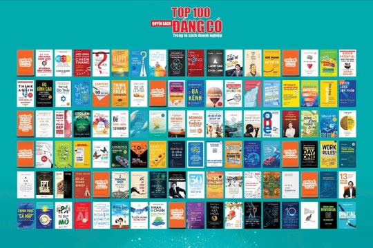 Top 100 quyển sách đáng có trong tủ sách doanh nghiệp năm 2025