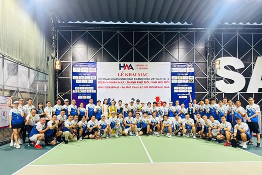 Doanh nhân HAA gắn kết và bứt phá trong Hội thao chào mừng Ngày Doanh nhân Việt Nam Doanh nhân HAA gắn kết và bứt phá trong Hội thao chào mừng Ngày Doanh nhân Việt Nam