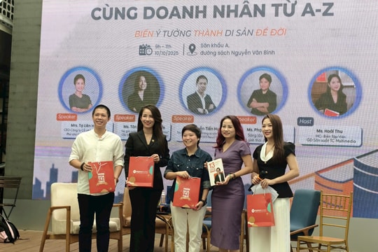 Talkshow “Xuất bản cuốn sách cùng doanh nhân từ A-Z”: Biến trải nghiệm kinh doanh thành giá trị bền vững Talkshow “Xuất bản cuốn sách cùng doanh nhân từ A-Z”: Biến trải nghiệm kinh doanh thành giá trị bền vững