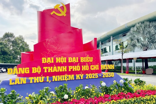 Sáng nay, Đại hội đại biểu Đảng bộ TP.HCM lần thứ I, nhiệm kỳ 2025 - 2030 họp phiên trù bị