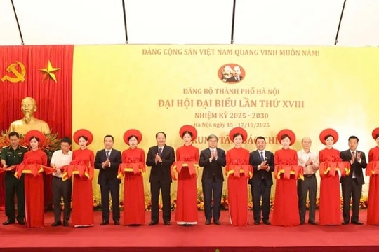 Hà Nội khai trương Trung tâm Báo chí phục vụ Đại hội đại biểu Đảng bộ Thành phố lần thứ XVIII Hà Nội khai trương Trung tâm Báo chí phục vụ Đại hội đại biểu Đảng bộ Thành phố lần thứ XVIII