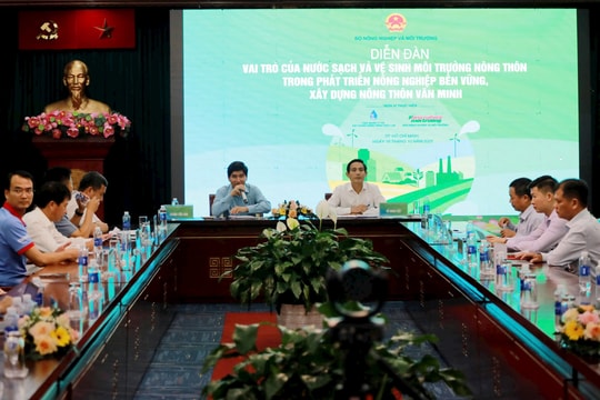 Dòng vốn tư nhân cho nước sạch nông thôn Dòng vốn tư nhân cho nước sạch nông thôn