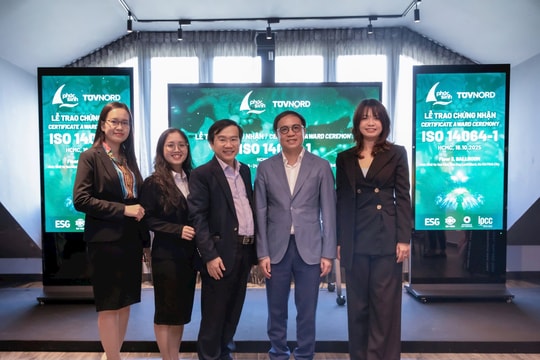 Phúc Sinh đạt chứng nhận quốc tế ISO 14064-1:2018 Phúc Sinh đạt chứng nhận quốc tế ISO 14064-1:2018