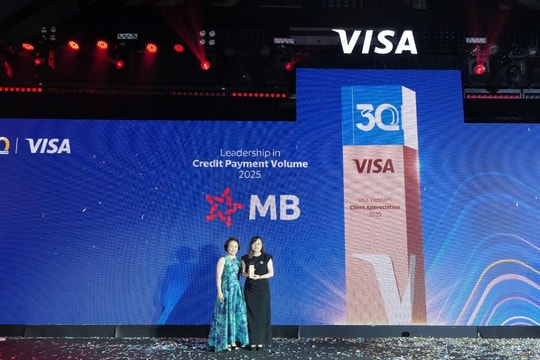 MB nhận bốn giải thưởng danh giá từ Visa MB nhận bốn giải thưởng danh giá từ Visa