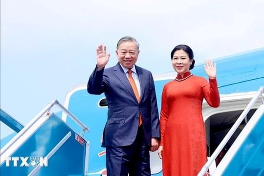 Tổng Bí thư Tô Lâm và Phu nhân lên đường thăm chính thức Cộng hòa Phần Lan Tổng Bí thư Tô Lâm và Phu nhân lên đường thăm chính thức Cộng hòa Phần Lan