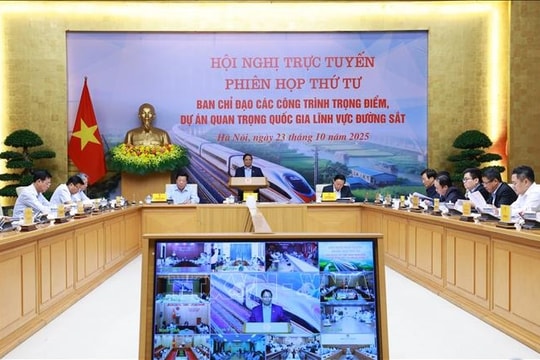 Thủ tướng chỉ đạo đẩy nhanh tiến độ các dự án đường sắt trọng điểm quốc gia Thủ tướng chỉ đạo đẩy nhanh tiến độ các dự án đường sắt trọng điểm quốc gia