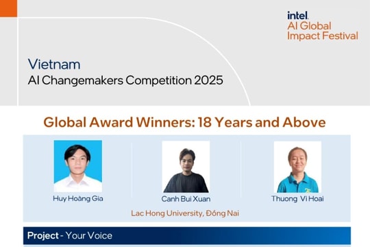 Vinh danh học sinh, sinh viên Việt Nam trong lĩnh vực AI