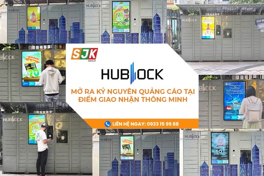 Hublock – Quảng cáo tại điểm giao nhận tại các tòa nhà chung cư Hublock – Quảng cáo tại điểm giao nhận tại các tòa nhà chung cư