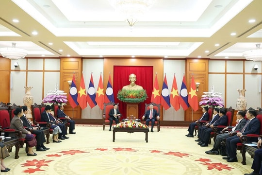 Thúc đẩy quan hệ Việt Nam - Lào phát triển toàn diện, bền vững trong giai đoạn mới Thúc đẩy quan hệ Việt Nam - Lào phát triển toàn diện, bền vững trong giai đoạn mới