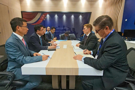 Việt Nam - Mỹ thảo luận về quan hệ thương mại và các lĩnh vực hợp tác tiềm năng Việt Nam - Mỹ thảo luận về quan hệ thương mại và các lĩnh vực hợp tác tiềm năng