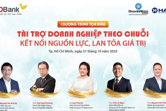 Sắp diễn ra tọa đàm “Tài trợ doanh nghiệp theo chuỗi - Kết nối nguồn lực, lan tỏa giá trị”