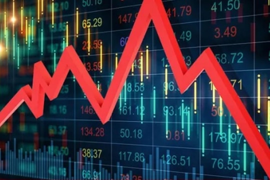 Trụ lớn đồng loạt giảm sâu, VN-Index mất gần 23 điểm trong phiên sáng Trụ lớn đồng loạt giảm sâu, VN-Index mất gần 23 điểm trong phiên sáng