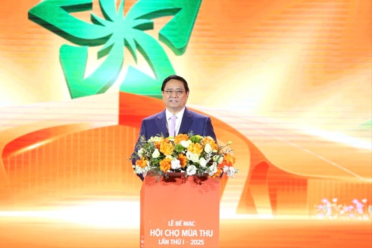 Phát biểu của Thủ tướng Phạm Minh Chính tại Lễ bế mạc Hội chợ Mùa Thu lần thứ I năm 2025