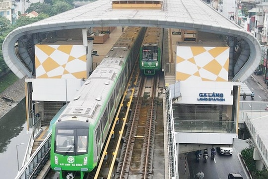 Tuyến metro Cát Linh - Hà Đông chuyển sang sử dụng vé điện tử từ ngày 18/11