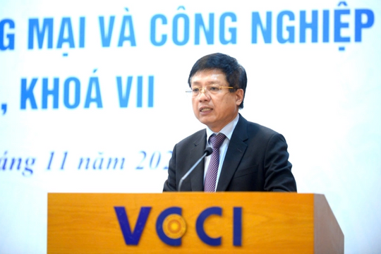 Ông Hồ Sỹ Hùng được bầu giữ chức Chủ tịch VCCI nhiệm kỳ 2021 - 2026