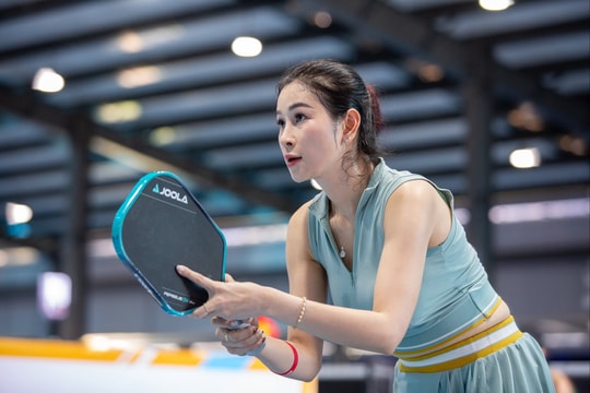 Những khoảnh khắc ấn tượng của các nữ vận động viên tại Giải Pickleball Doanh nghiệp - Doanh nhân TP.HCM 2025