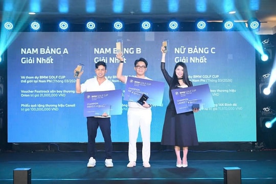 Ba golfer Việt Nam giành vé dự Vòng chung kết thế giới BMW Golf Cup 2025 tại Nam Phi