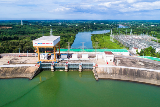 Thủy điện Trị An tăng lưu lượng xả lũ, đảm bảo an toàn hồ chứa và hạ du