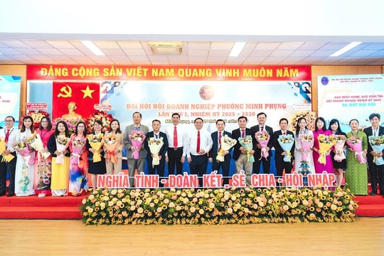 Đại hội Hội Doanh nghiệp phường Minh Phụng: Khởi tạo sức mạnh cộng đồng, đồng hành kiến tạo nhiệm kỳ 2025 - 2030