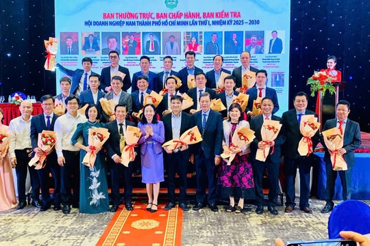 Ông Nguyễn Hùng Cường đắc cử Chủ tịch Hội Doanh nghiệp Nam TP.HCM