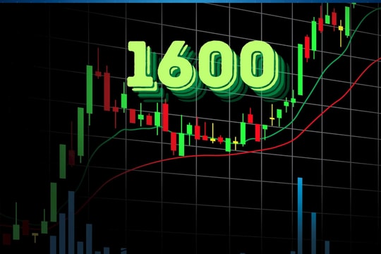 Thị trường chứng khoán khởi sắc, VN-Index vượt mốc 1.600 điểm