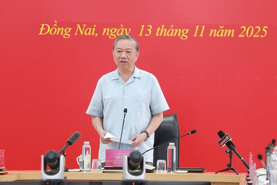 Tổng Bí thư chỉ đạo hoàn thiện Long Thành như “công trình thế kỷ minh bạch, hiệu quả”