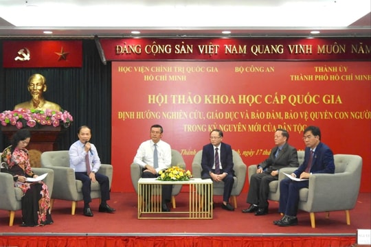 Tăng cường nghiên cứu, giáo dục và bảo vệ quyền con người trước những thách thức của kỷ nguyên mới