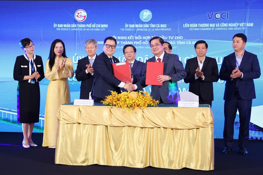 Tăng cường liên kết TP.HCM - Cà Mau, hình thành cực tăng trưởng mới của vùng Đồng bằng sông Cửu Long