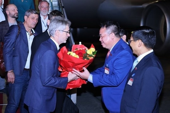 Chủ tịch Thượng viện Cộng hòa Czech đến Hà Nội, mở đầu chuyến thăm chính thức Việt Nam