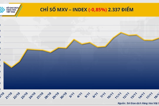 Thị trường hàng hóa: Giá ca cao và dầu thô đồng loạt đi xuống