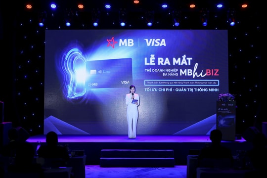 MB ra mắt thẻ doanh nghiệp đa năng MB Visa Hi Biz mới